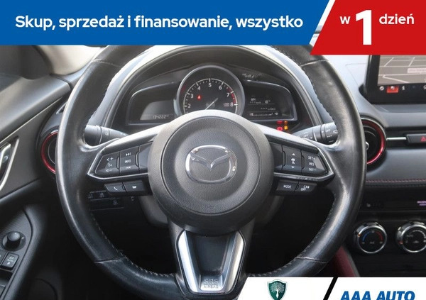 Mazda CX-3 cena 74000 przebieg: 134220, rok produkcji 2017 z Pińczów małe 191